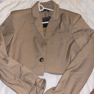 Shein cropped blazer